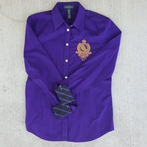 Women's Equestrian Shirt by Ralph Lauren